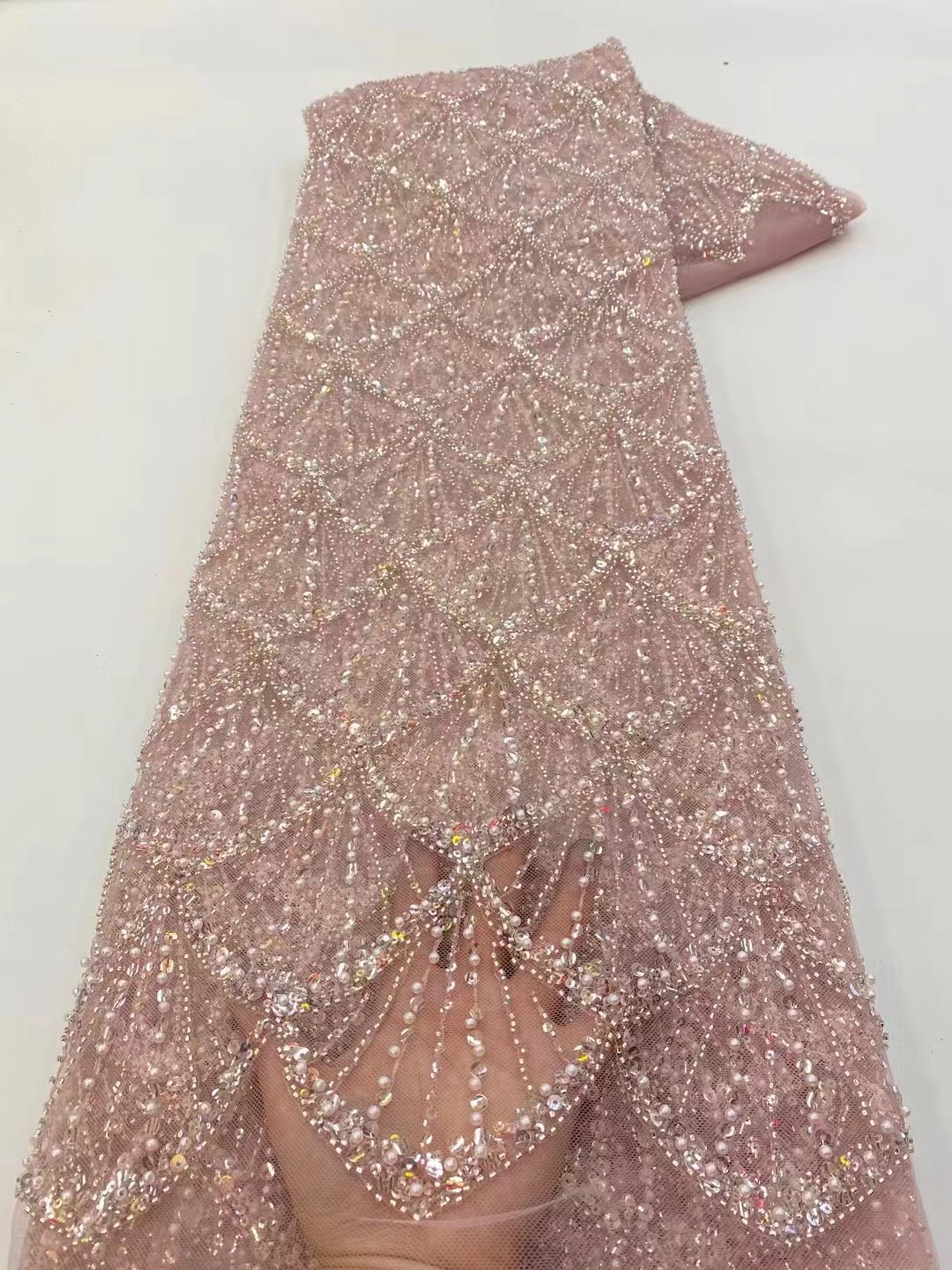 Embroidery Net Fabric - Kain Tulle Renda Afrika 2026 Kain