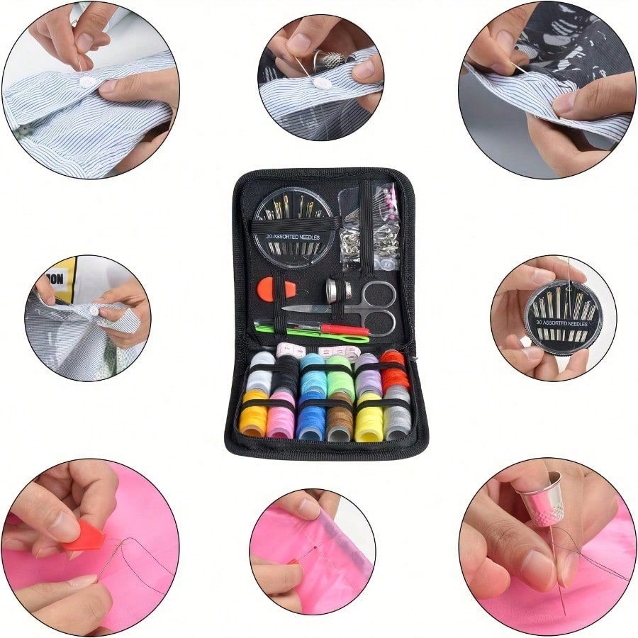 Embroidery For Beginners - 1Pc Perlengkapan Jahit Portabel, Kotak Penyimpanan