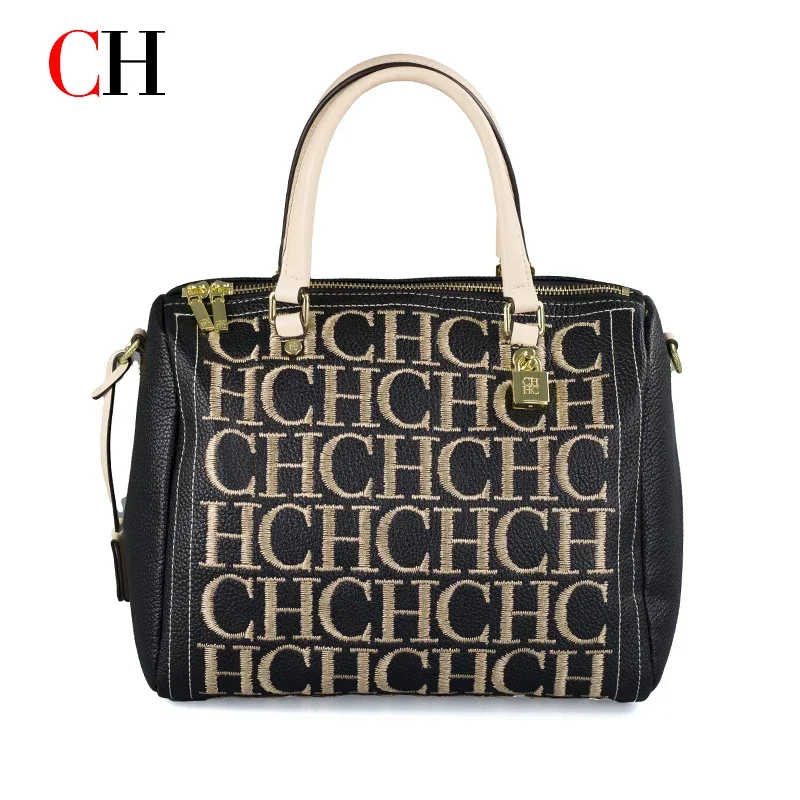 Tas Boston Bordir Huruf CH Wan - Embroidery Removal ulasan dan harga