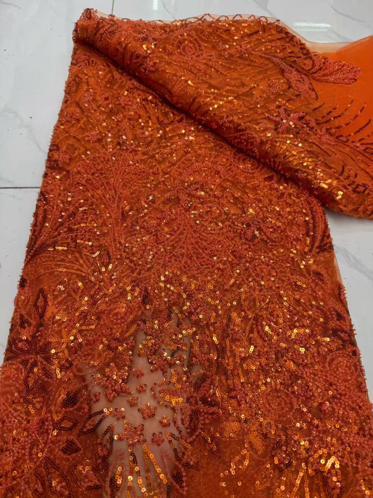 Bordir Berkualitas Tinggi Kain - Embroidery Net Fabric ulasan dan harga