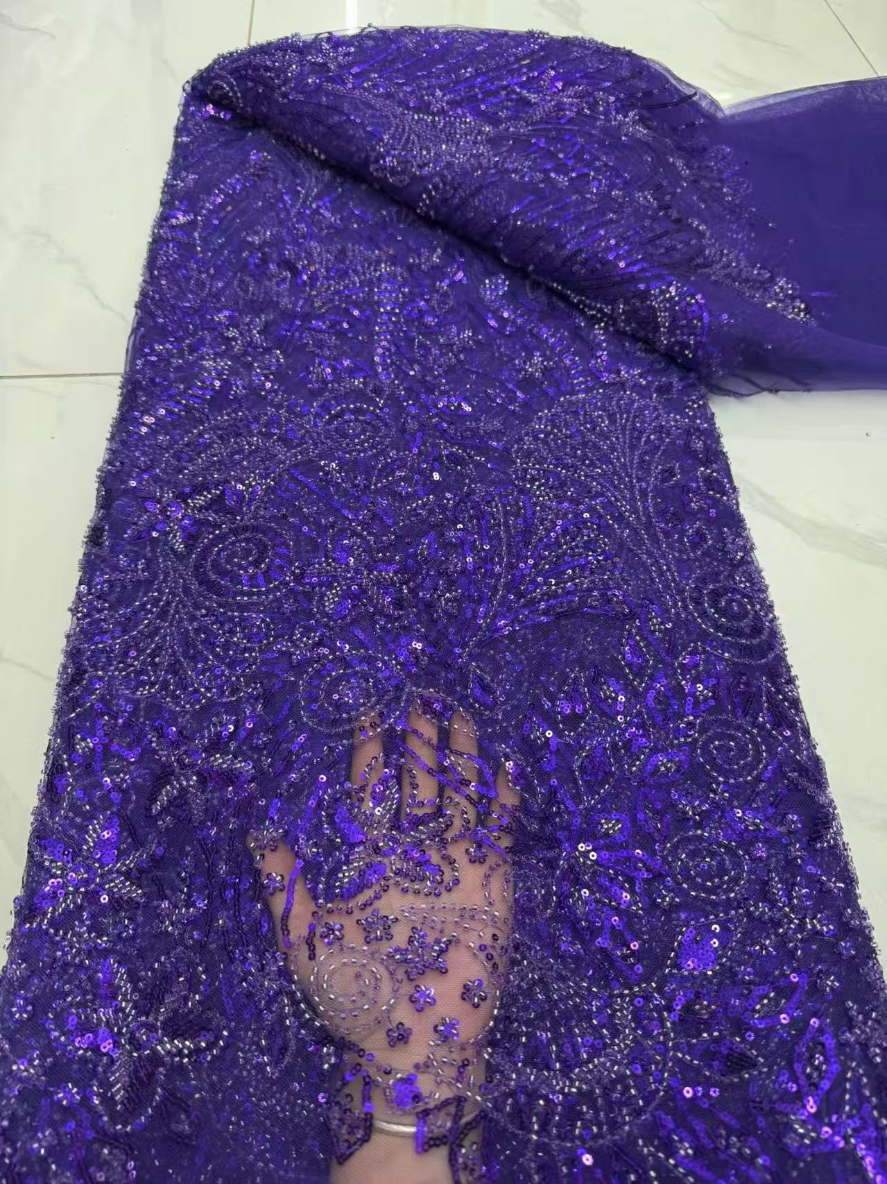 Bordir Berkualitas Tinggi Kain - Embroidery Net Fabric ulasan dan harga
