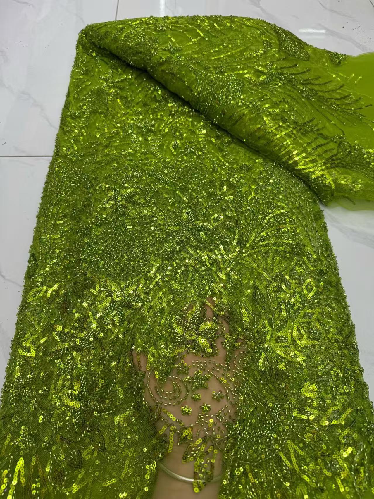 Bordir Berkualitas Tinggi Kain - Embroidery Net Fabric ulasan dan harga