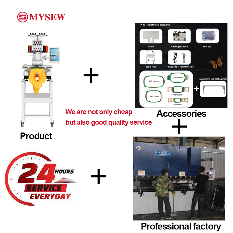 Mesin Bordir Industri Otomatis - Embroidery Machines ulasan dan harga