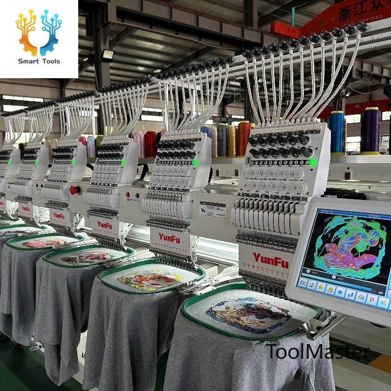 [2026] Mesin Bordir Topi 6 Kep - Embroidery Machines ulasan dan harga
