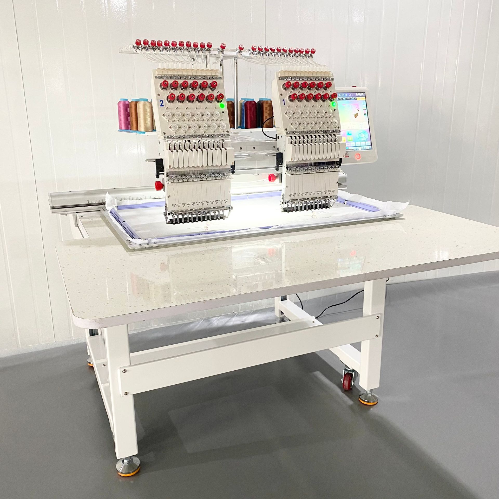 Mesin Bordir Komputerisasi Ber - Embroidery Machines ulasan dan harga