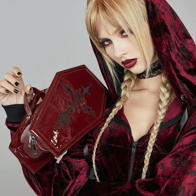 Tas Tangan Harajuku Y2K Lolita - Embroidery Gothic ulasan dan harga