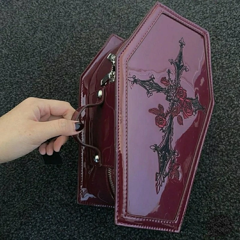 Tas Tangan Harajuku Y2K Lolita - Embroidery Gothic ulasan dan harga