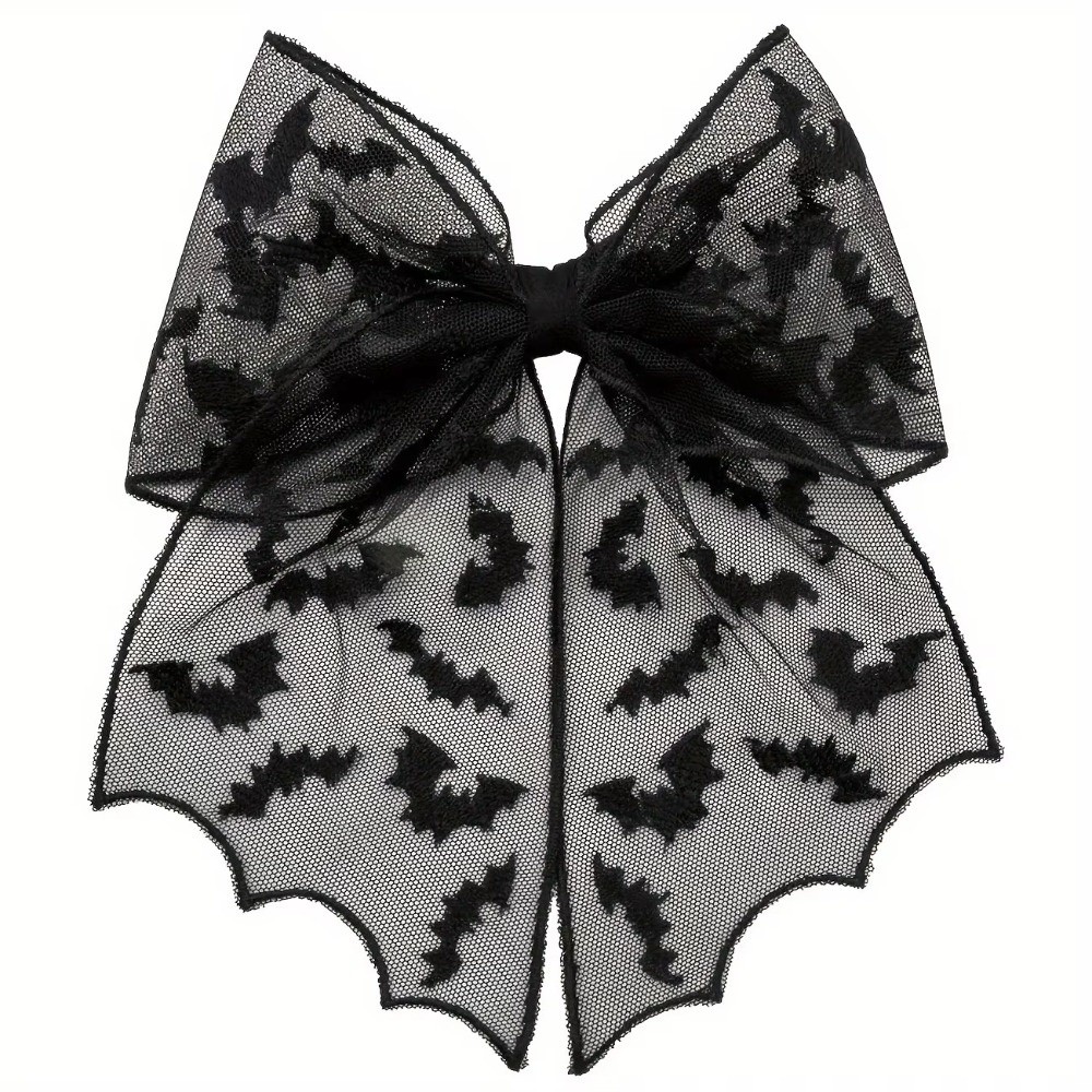 Jepit Rambut Kerudung Tulle Re - Embroidery Gothic ulasan dan harga