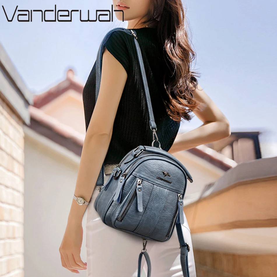 Ransel Kulit 4 In 1 Tas Bahu W - Embroidery Kit Pouch ulasan dan harga