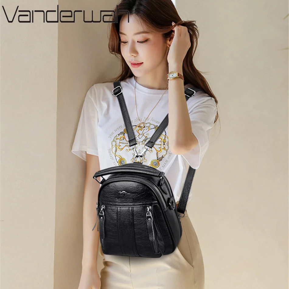 Ransel Kulit 4 In 1 Tas Bahu W - Embroidery Kit Pouch ulasan dan harga