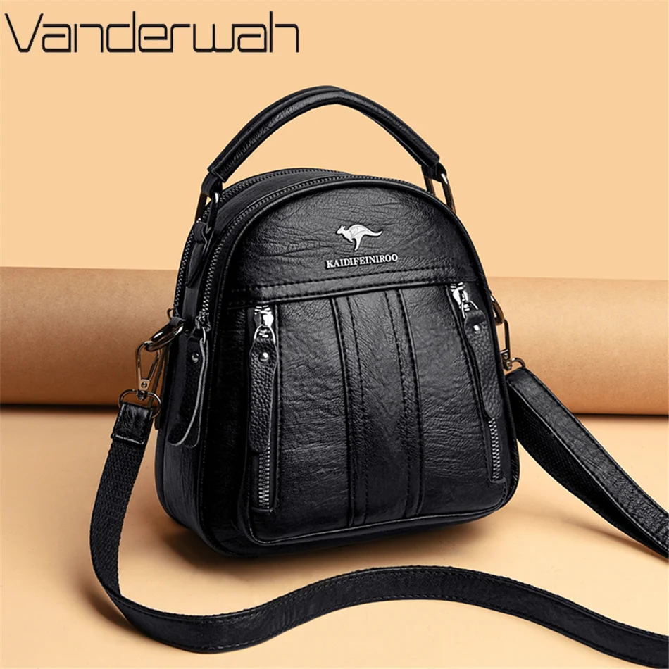 Ransel Kulit 4 In 1 Tas Bahu W - Embroidery Kit Pouch ulasan dan harga