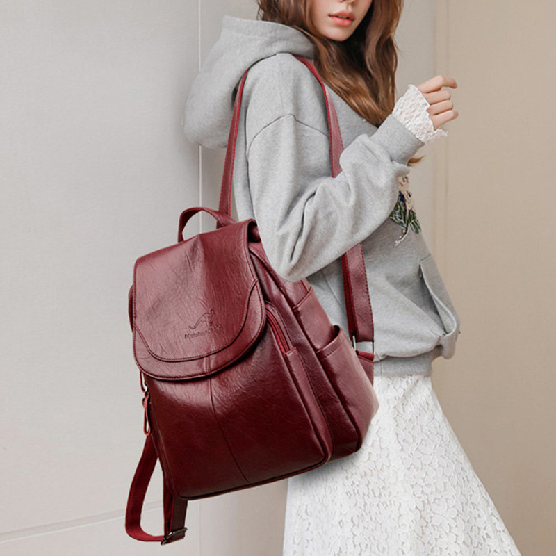 Tas ransel kulit lembut wanita - Embroidery Kit Pouch ulasan dan harga