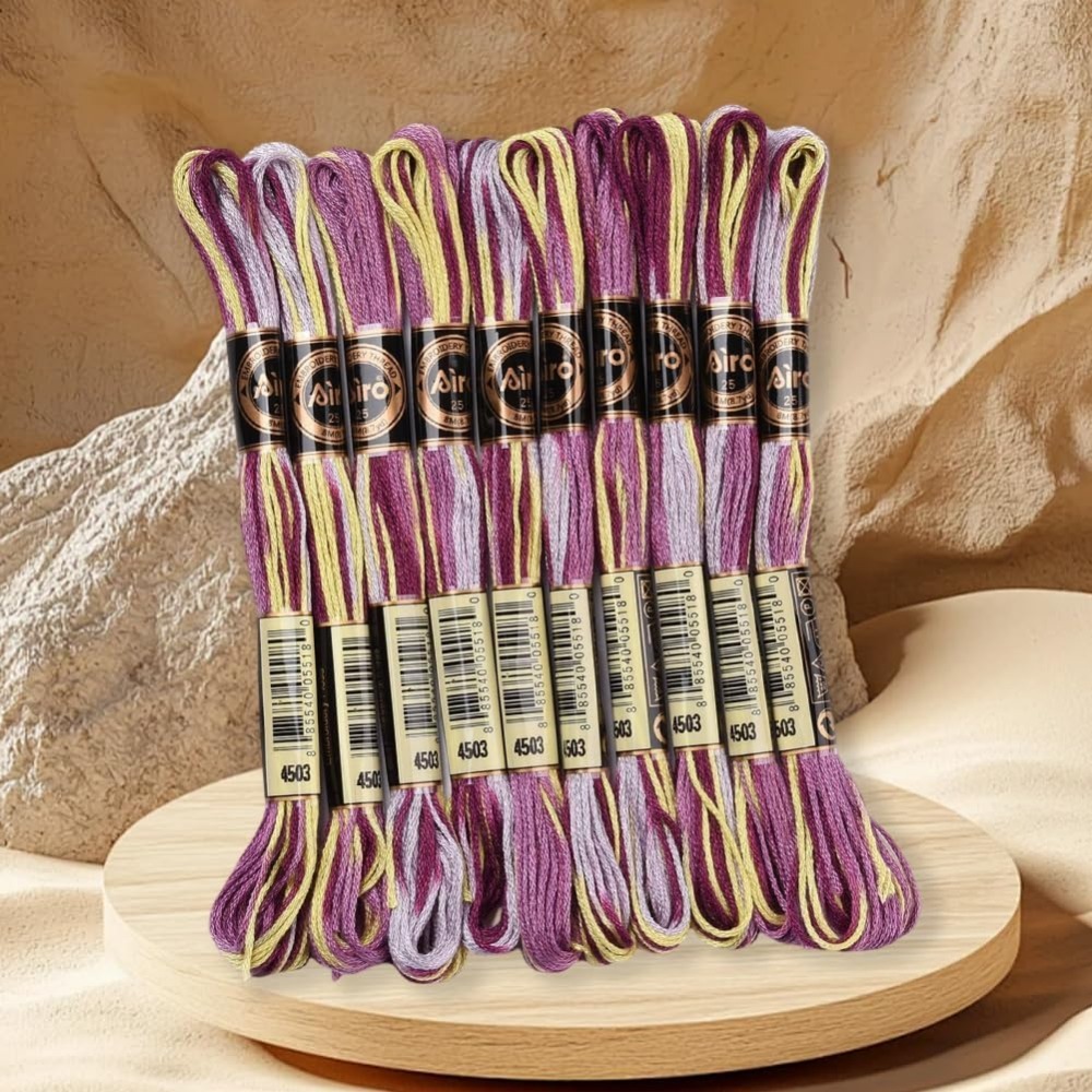 6 Helai Ungu Beraneka Ragam Be - Embroidery Stitch ulasan dan harga