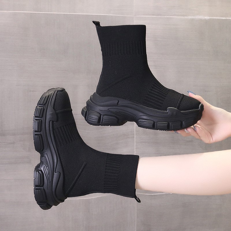Sepatu bot wanita C1158, kaus  - Embroidery Canvas ulasan dan harga