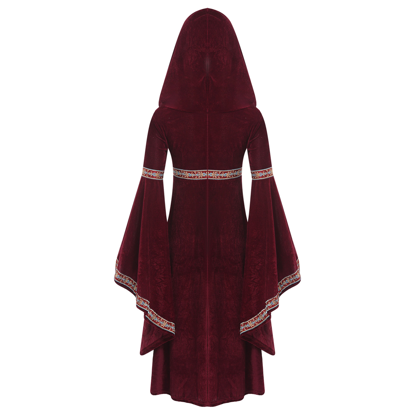 Kostum Putri Abad Pertengahan  - Embroidery Gothic ulasan dan harga