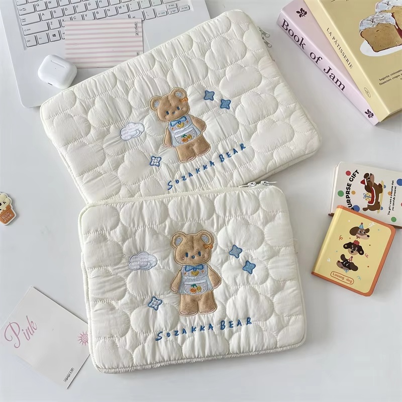 Tas Laptop Bordir Kartun Awan  - Embroidery Journal Book ulasan dan harga