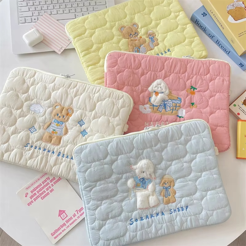 Tas Laptop Bordir Kartun Awan  - Embroidery Journal Book ulasan dan harga