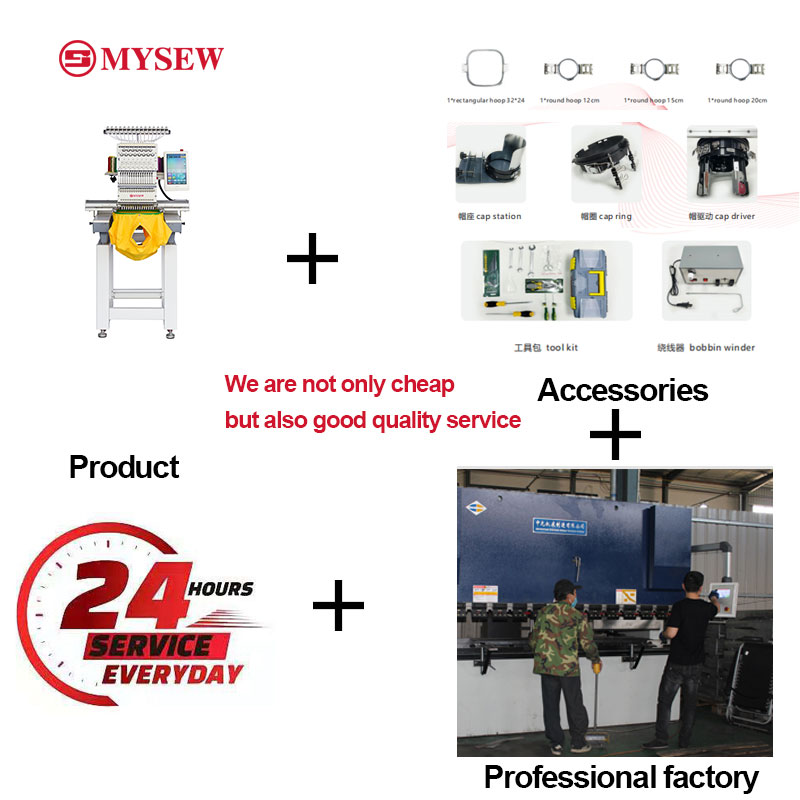 Mesin Bordir Komputer MYSEW120 - Embroidery Machines ulasan dan harga