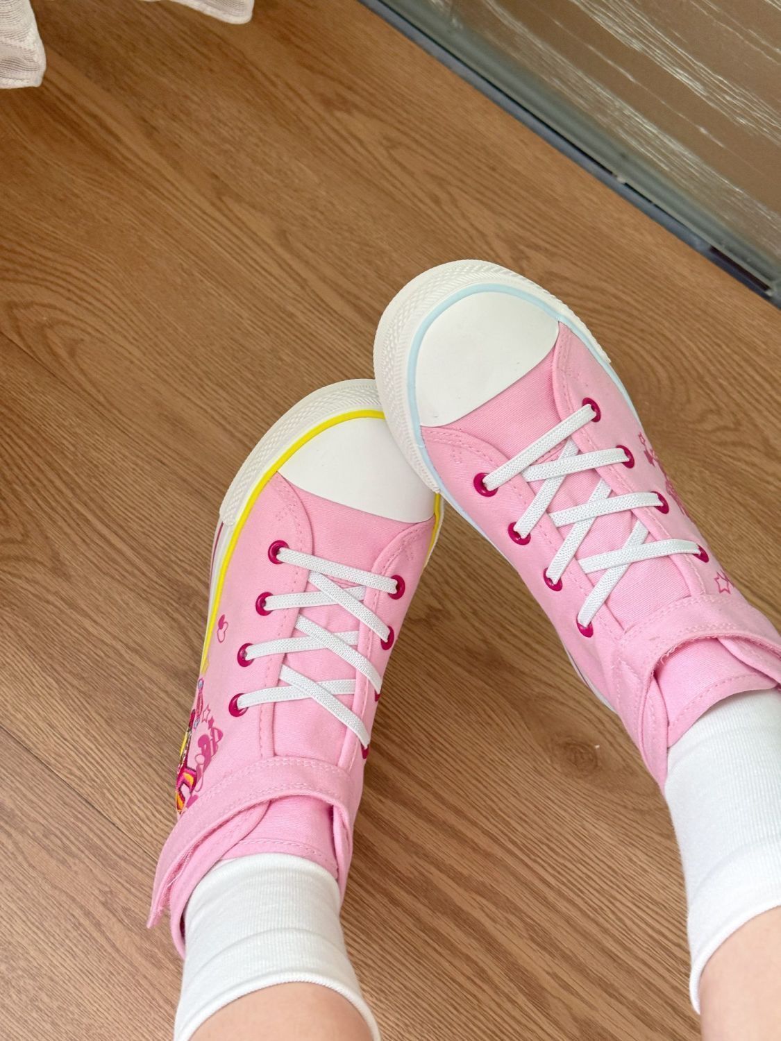 Sepatu Kanvas Pink Lucu Bordir - Embroidery Canvas ulasan dan harga