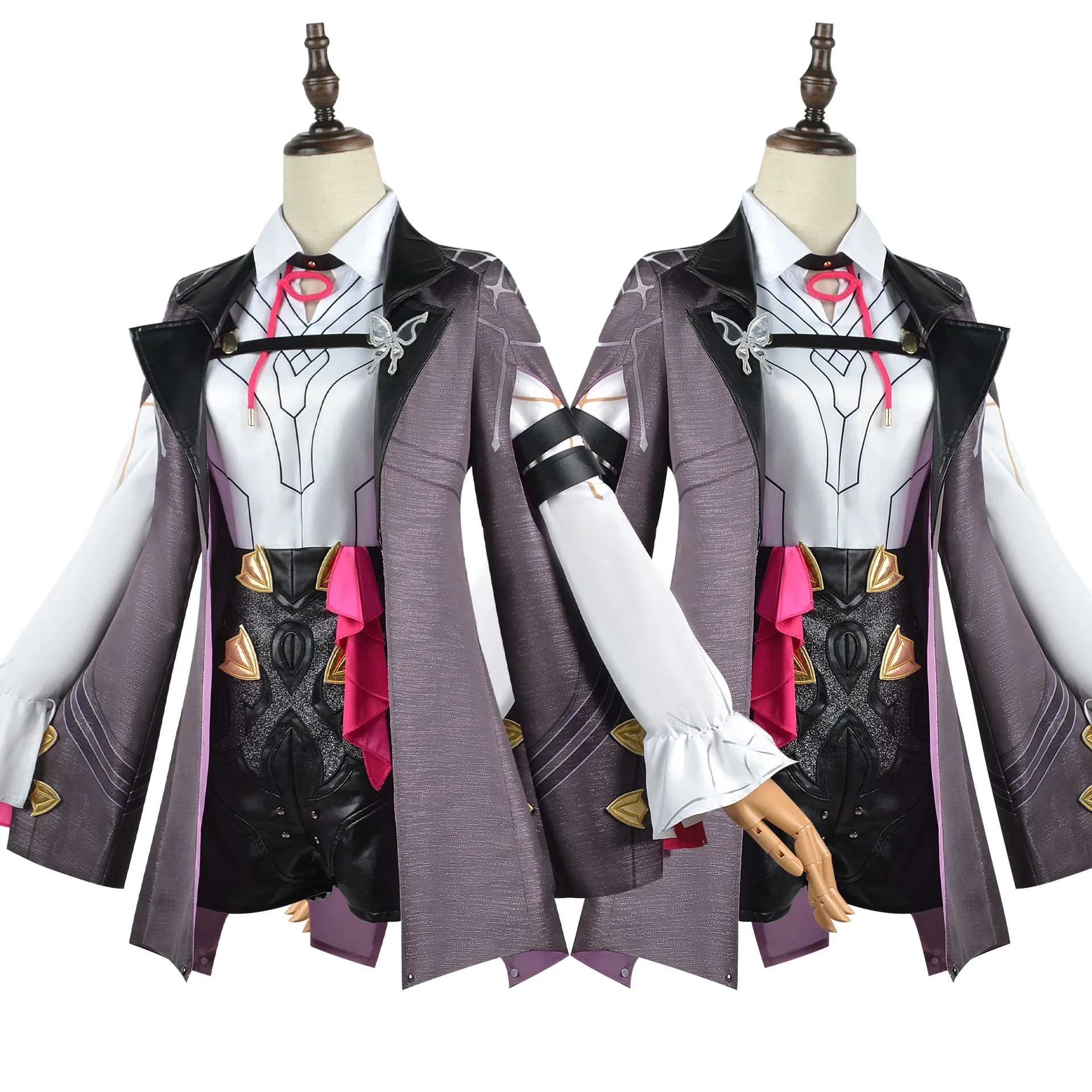 Gaun Bordir Gotik Cosplay Kafk - Embroidery Gothic ulasan dan harga