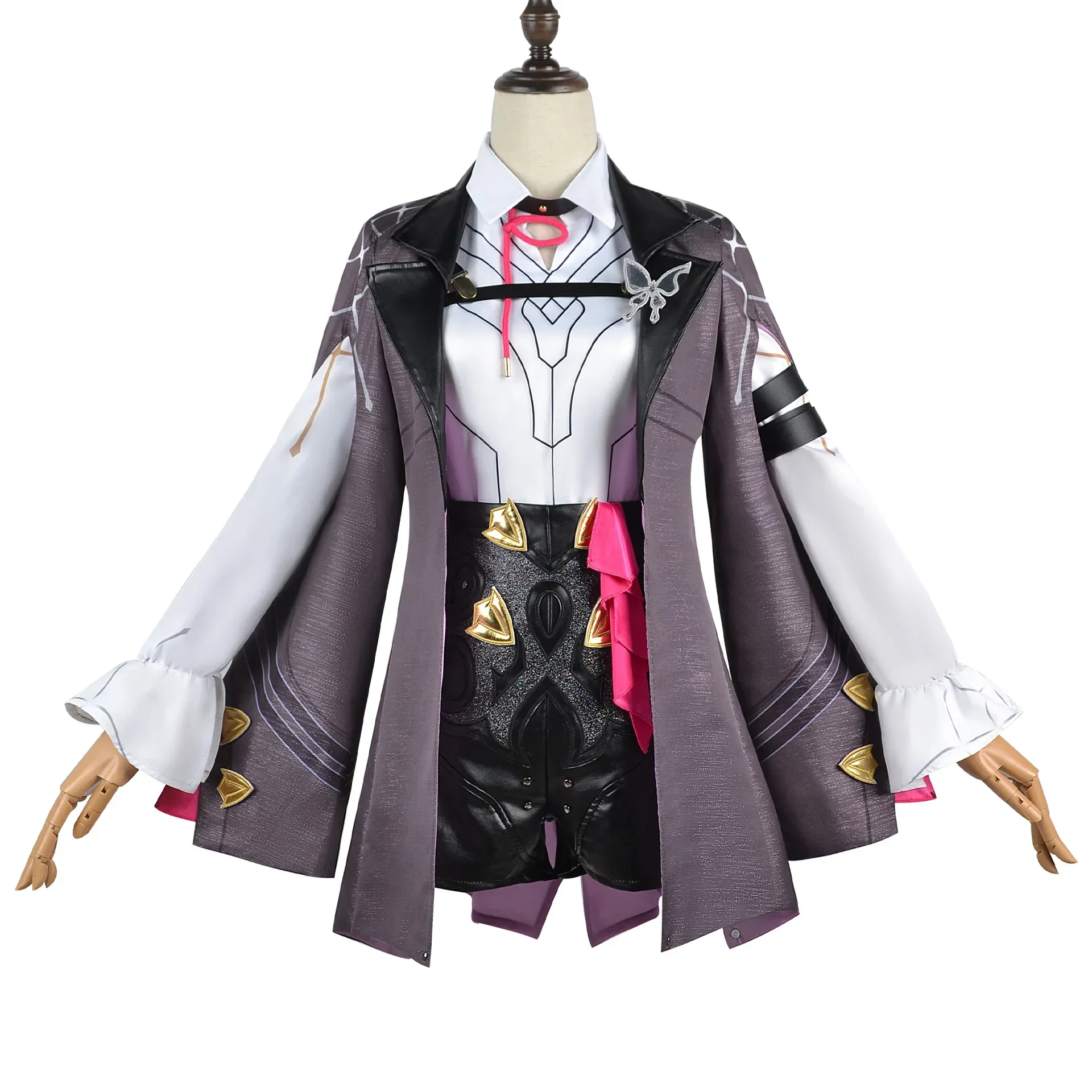 Gaun Bordir Gotik Cosplay Kafk - Embroidery Gothic ulasan dan harga