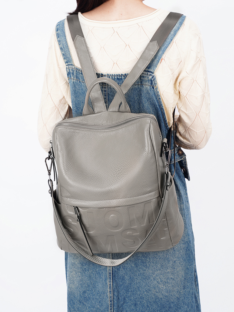 Tas Ransel Kulit Asli Premium  - Embroidery Kit Pouch ulasan dan harga