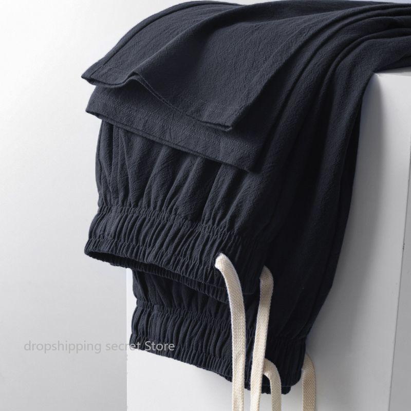 Celana Olahraga Katun dan Line - Linen Fabric Natural ulasan dan harga