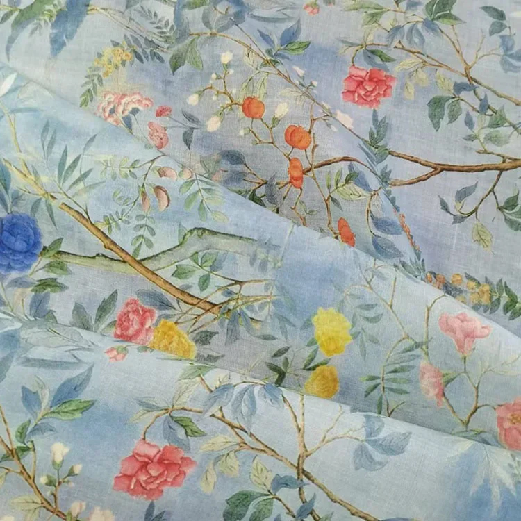 Kain Ramie Ringan Warna Alami, - Linen Fabric Natural ulasan dan harga