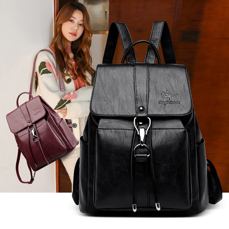 Anti Pencurian Ransel Wanita T - Embroidery Kit Pouch ulasan dan harga