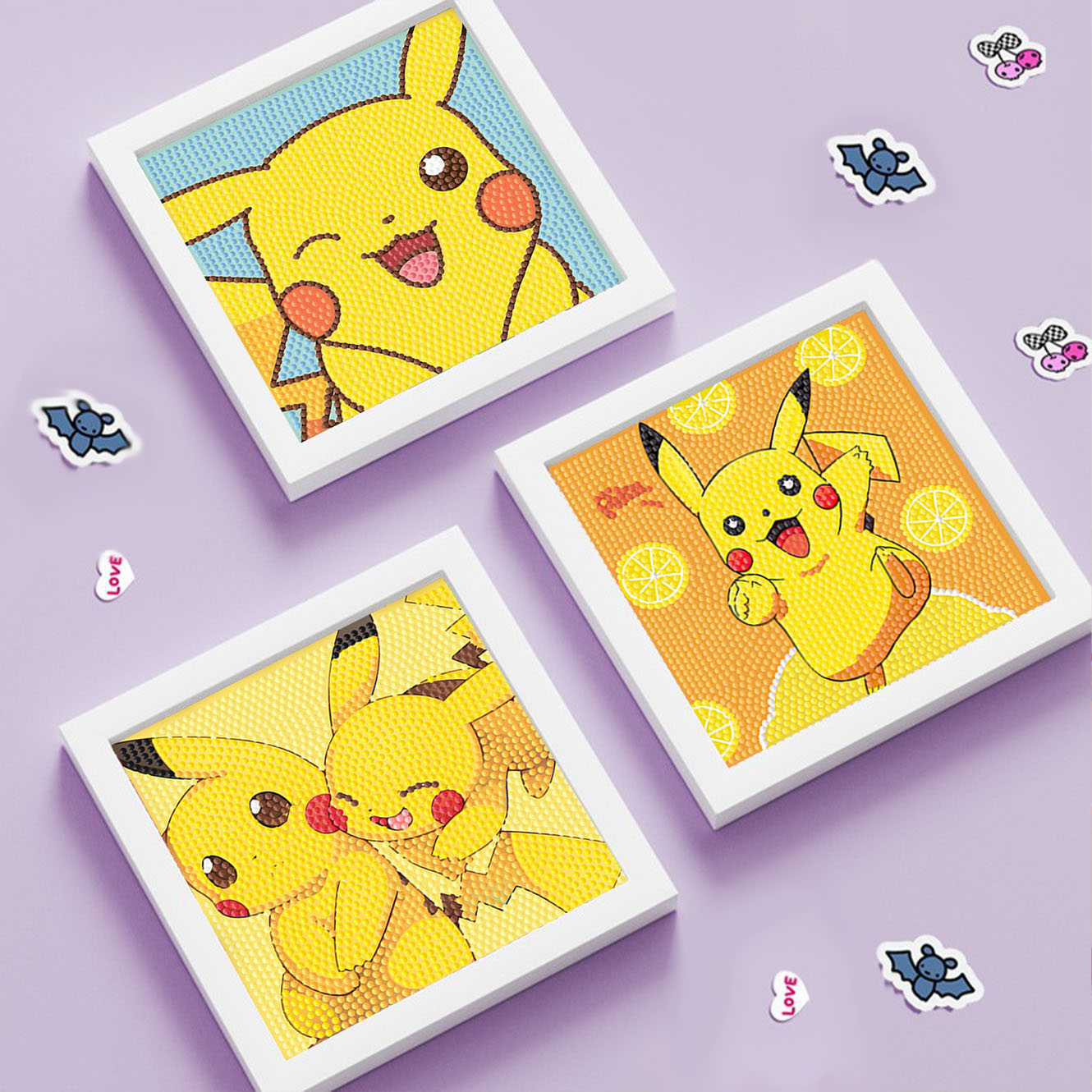 Keeppley & Pokemon Crystal Dia - Embroidery Gift Ideas ulasan dan harga
