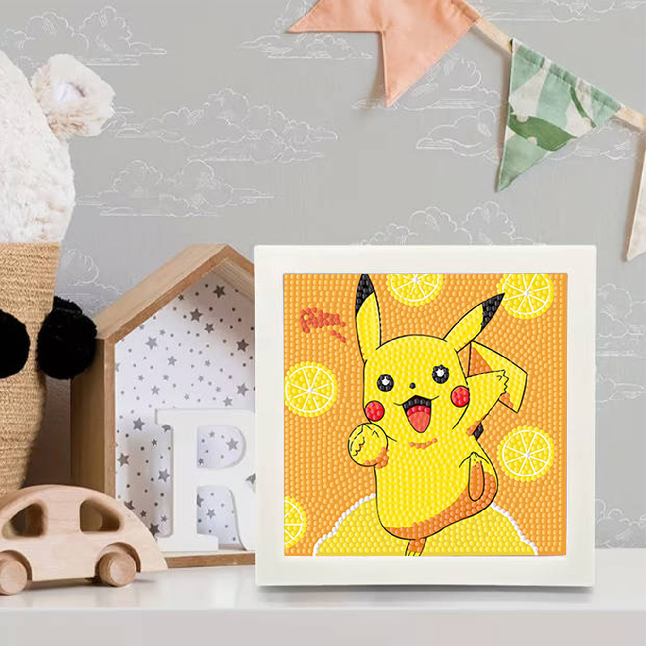 Keeppley & Pokemon Crystal Dia - Embroidery Gift Ideas ulasan dan harga