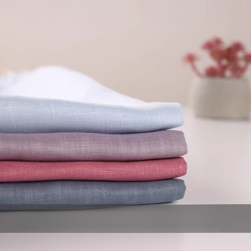Gaun Musim Panas Linen Ramie 1 - Linen Fabric Natural ulasan dan harga