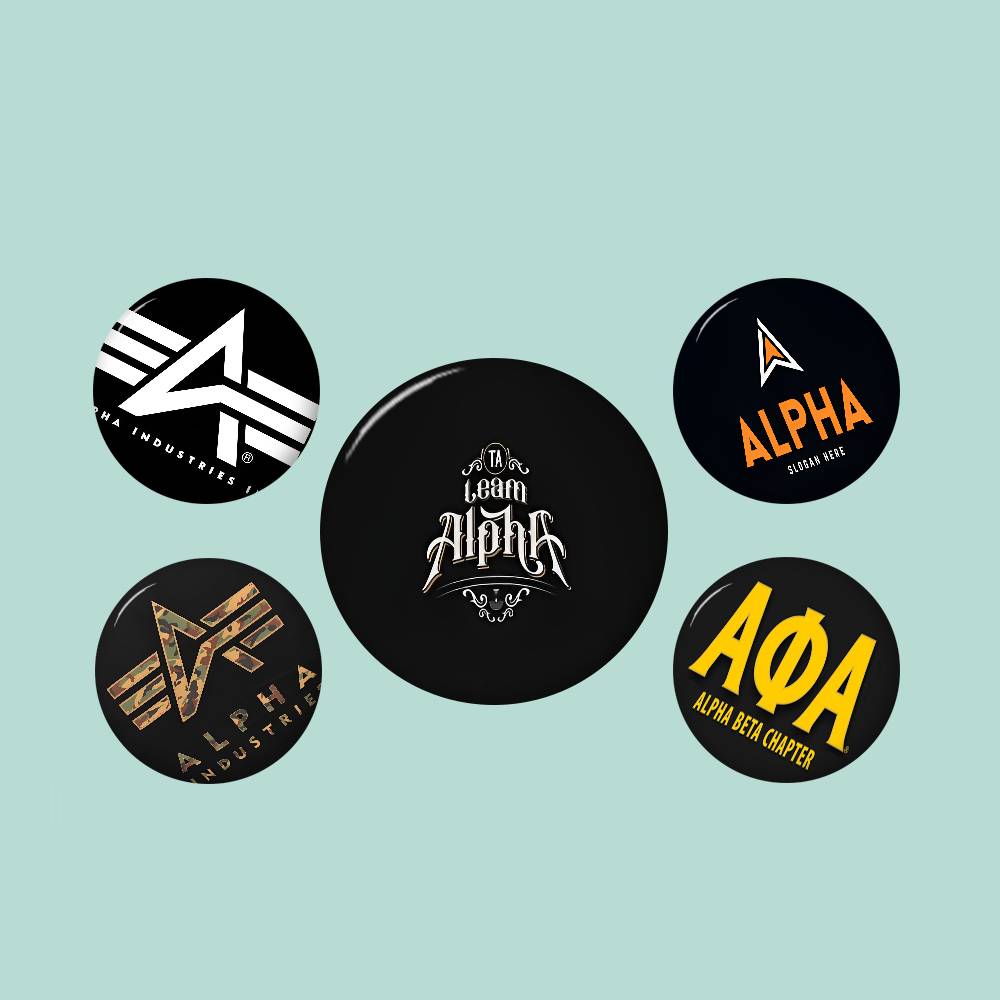 A-Alphas L-Industries Pin Kanc - Embroidery Alpha ulasan dan harga