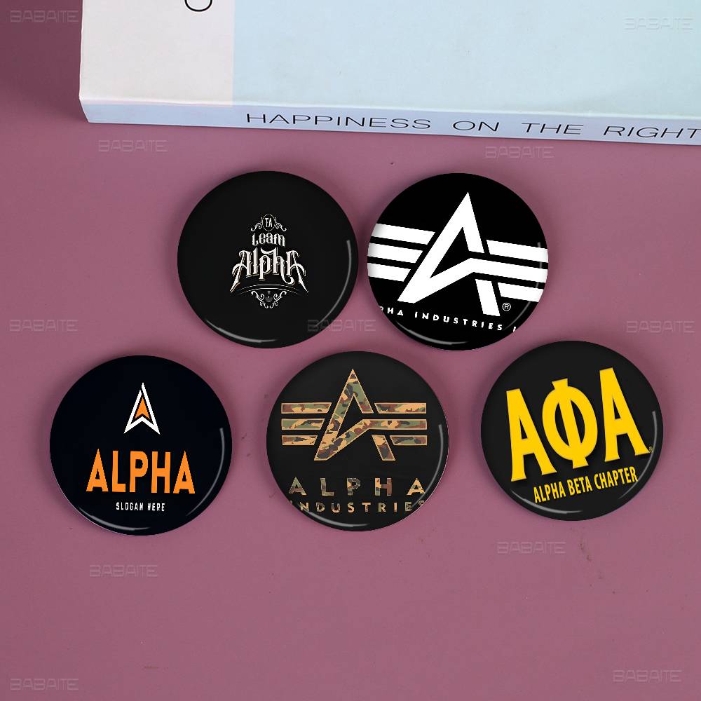 A-Alphas L-Industries Pin Kanc - Embroidery Alpha ulasan dan harga
