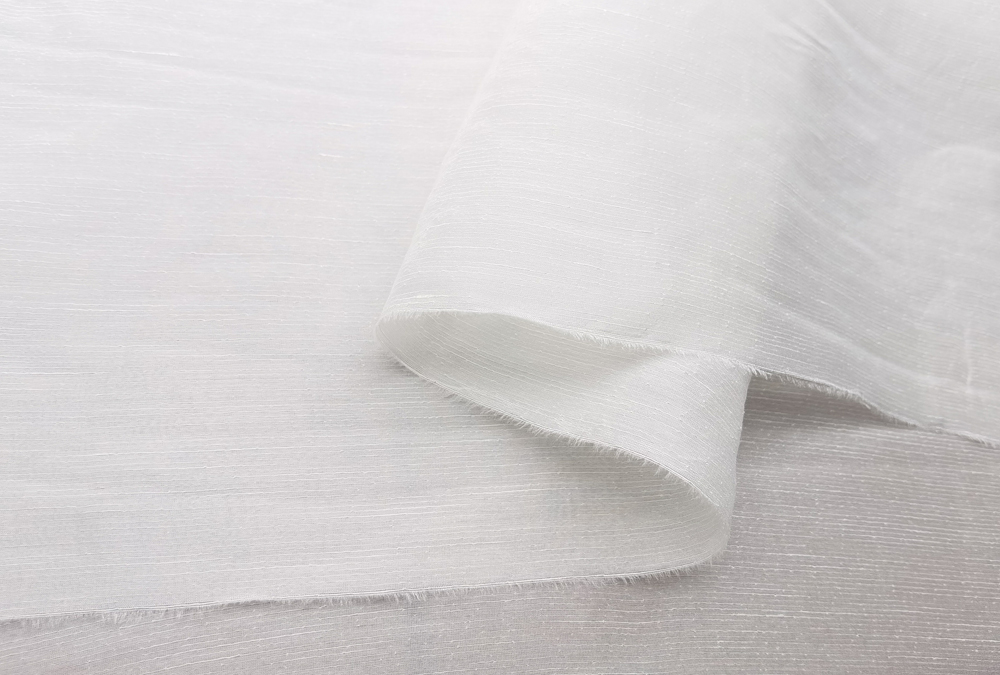 Kain Linen Sutra Mulberry Leba - Linen Fabric Natural ulasan dan harga