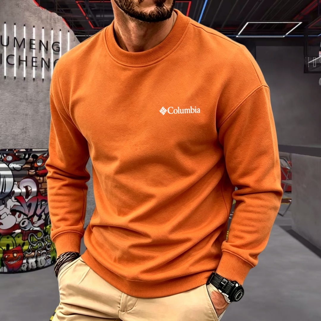Kaos polo lengan panjang pria  - Embroidery Shirt ulasan dan harga