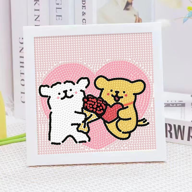 Lukisan Dekoratif Bingkai Berl - Embroidery Gift Ideas ulasan dan harga