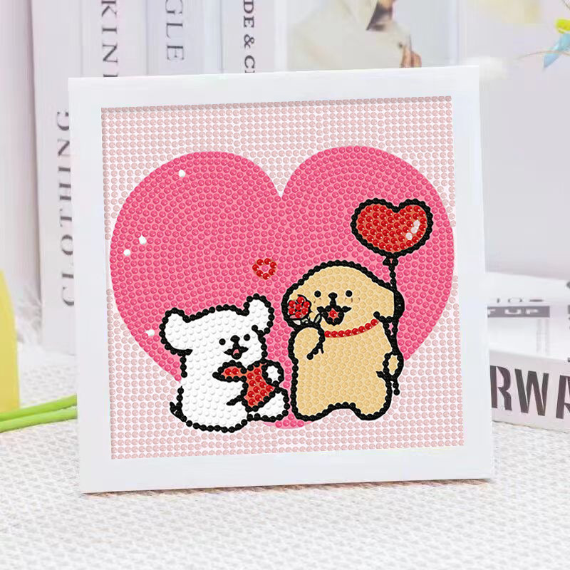 Lukisan Dekoratif Bingkai Berl - Embroidery Gift Ideas ulasan dan harga