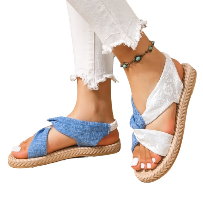 Sandal Wanita Musim Panas 2026 - Embroidery Canvas ulasan dan harga