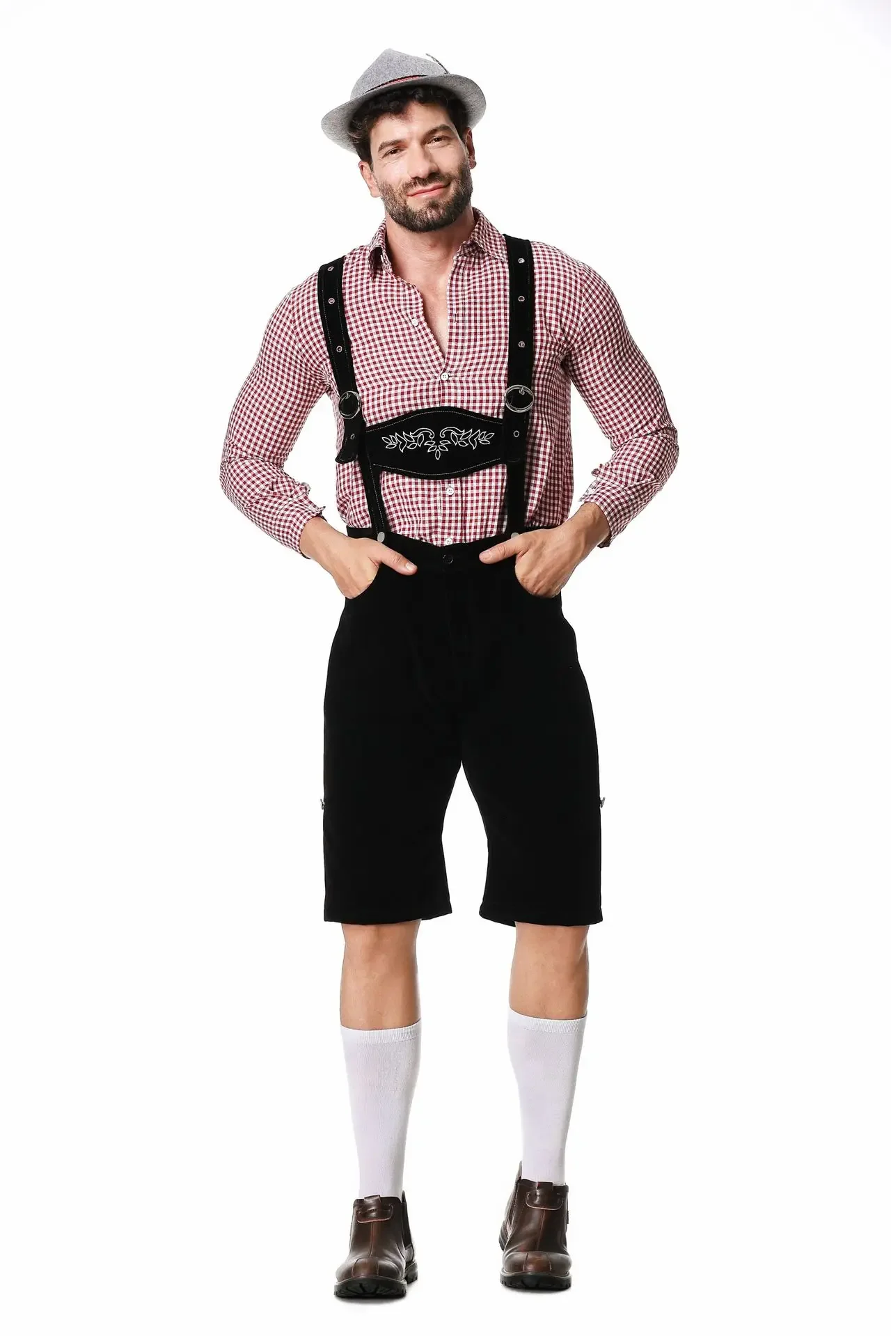 Pakaian Karnaval Oktoberfest T - Embroidery Shirt ulasan dan harga