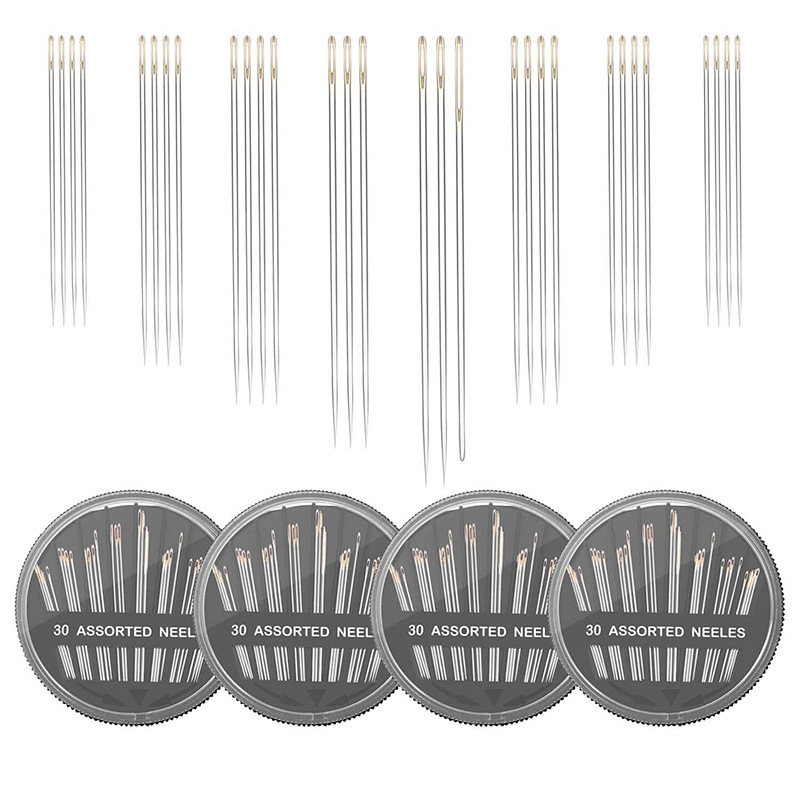4 Kotak Jarum Jahit Tangan unt - Embroidery Removal ulasan dan harga