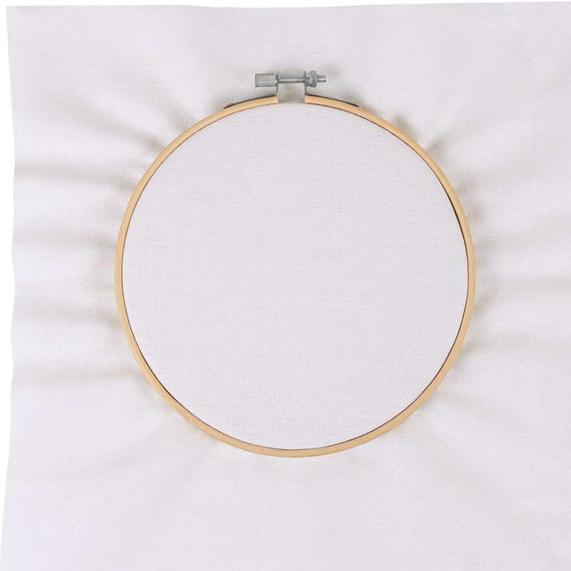 4 Potong Kain Linen, Kain Warn - Embroidery Canvas ulasan dan harga