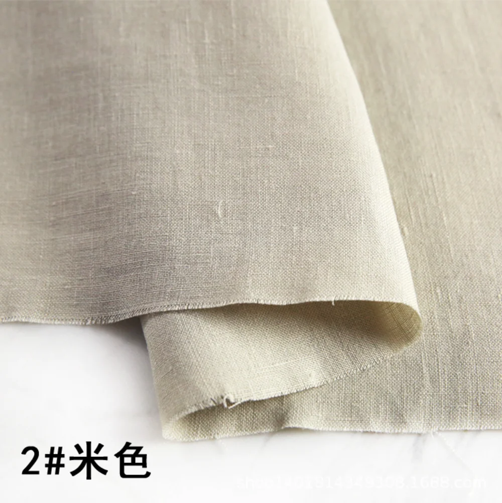 Pakaian Serat Linen Alami 100% - Linen Fabric Natural ulasan dan harga