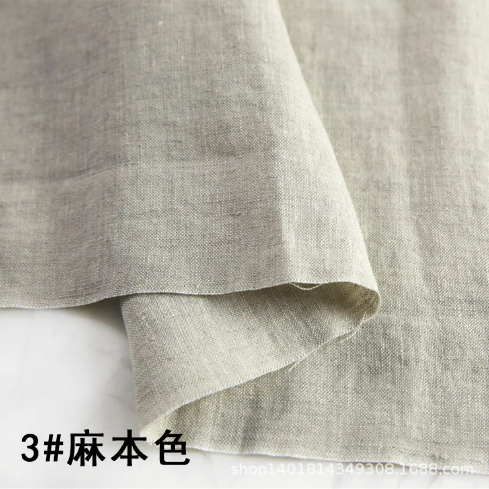 Pakaian Serat Linen Alami 100% - Linen Fabric Natural ulasan dan harga