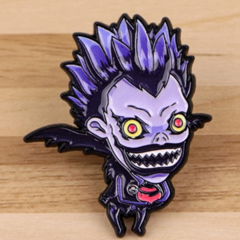 Pin Enamel Kartun Monster Seta - Embroidery Gothic ulasan dan harga