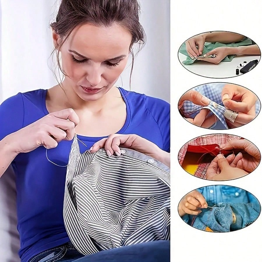 1Pc Perlengkapan Jahit Portabe - Embroidery For Beginners ulasan dan harga