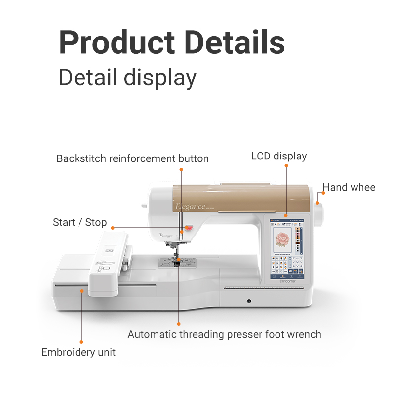Mesin Bordir Komputerisasi Rum - Embroidery Machines ulasan dan harga